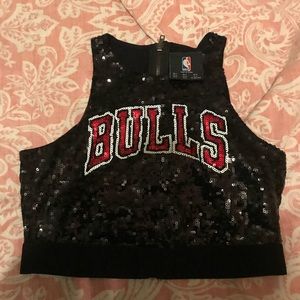 Forever 21 Chicago Bulls Crop Top